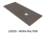 Receveur de douche, sur mesure : Largeur 100 à 210 cm x l. 70 à 110 cm. Bac à douche en résine Akrytan® anti glissant, finition lisse, 10 couleurs, Livraison offerte et rapide